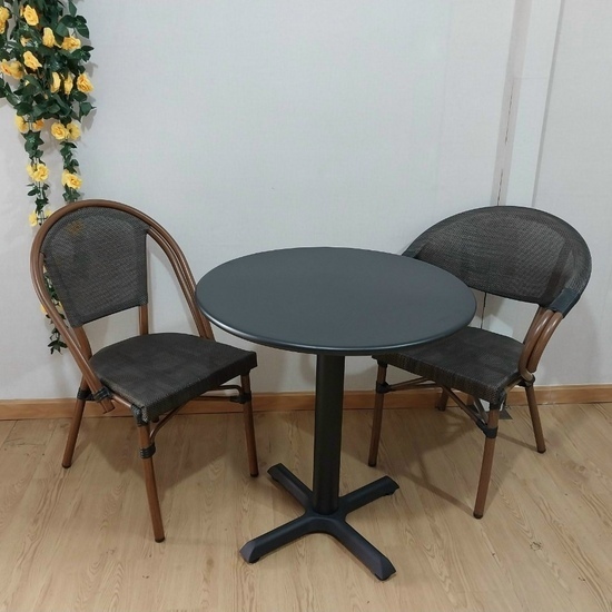 Bộ bàn ghế cafe sân vườn A 01