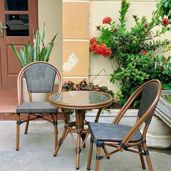 Bàn ghế sân vườn A 05