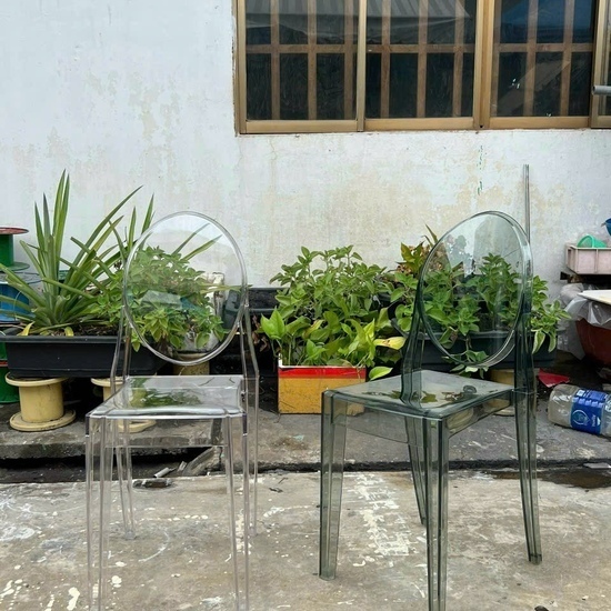 Ghế cafe nhựa trong suốt Ghost AG-16