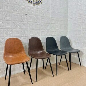 Ghế da chân sắt A-36