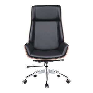 Ghế giám đốc lưng ốp gỗ GD015