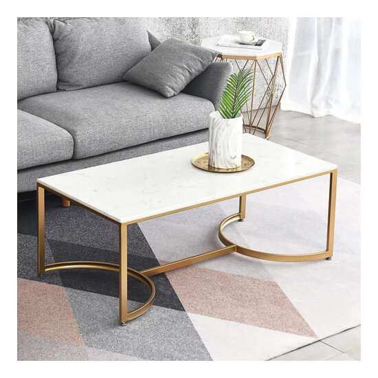 Bàn Sofa Đôi Mặt Đá AG84