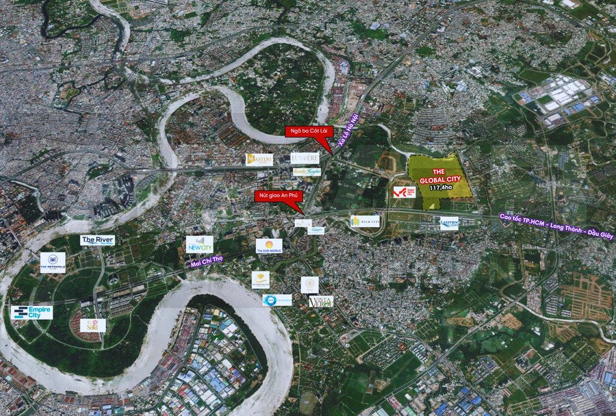 The Global City Shophouse - Nhà Phố - Villas - Khu Căn Hộ Masterise Group 2022