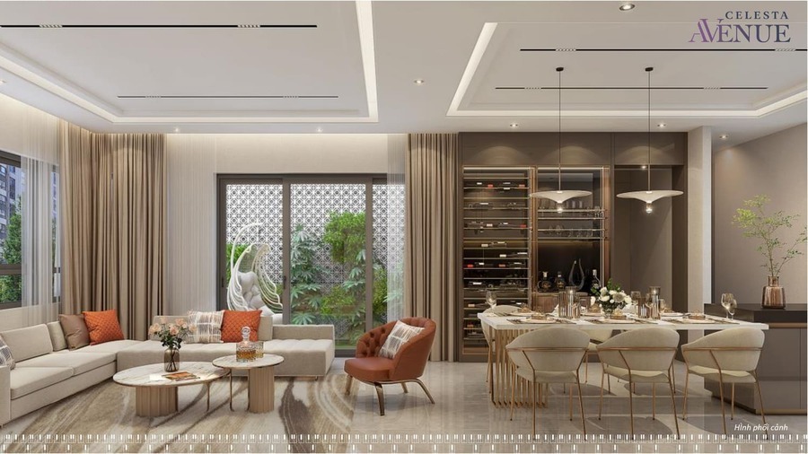 Nhà Phố Shophouse Celesta Avenue tại Khu Nam Sài Gòn