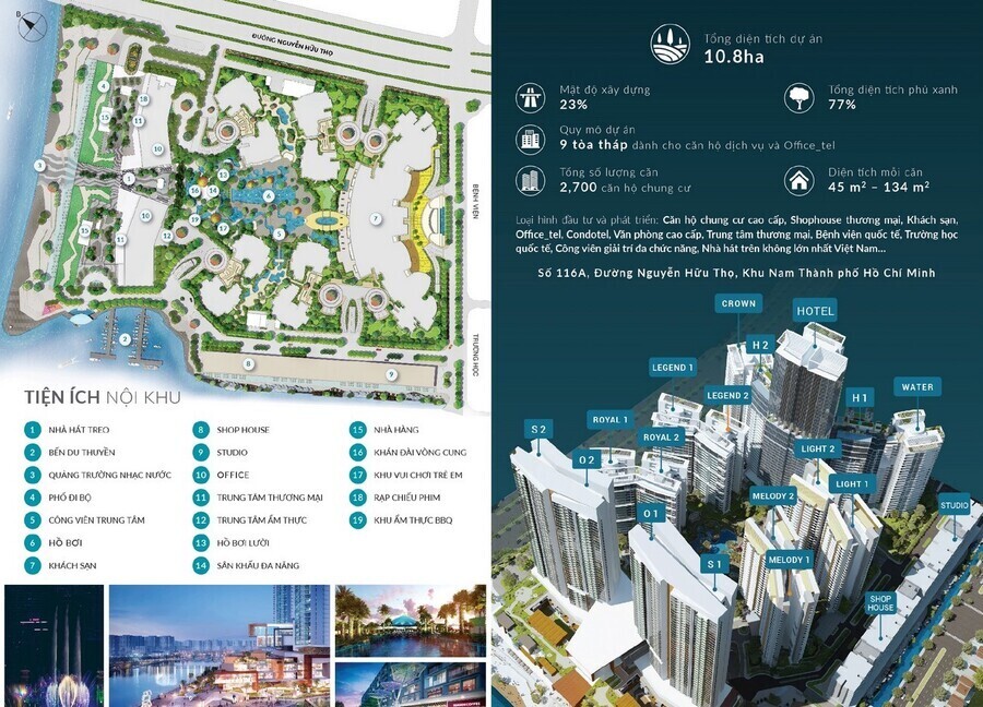 Dự án căn hộ cao cấp Grand Santosa Nam Sài Gòn