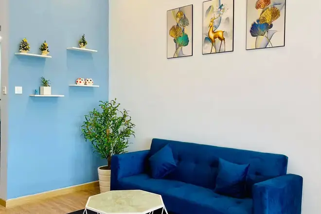 Cho thuê căn hộ Studio Full nội thất đẹp, nhà mới , view thoáng The Sun Avenue