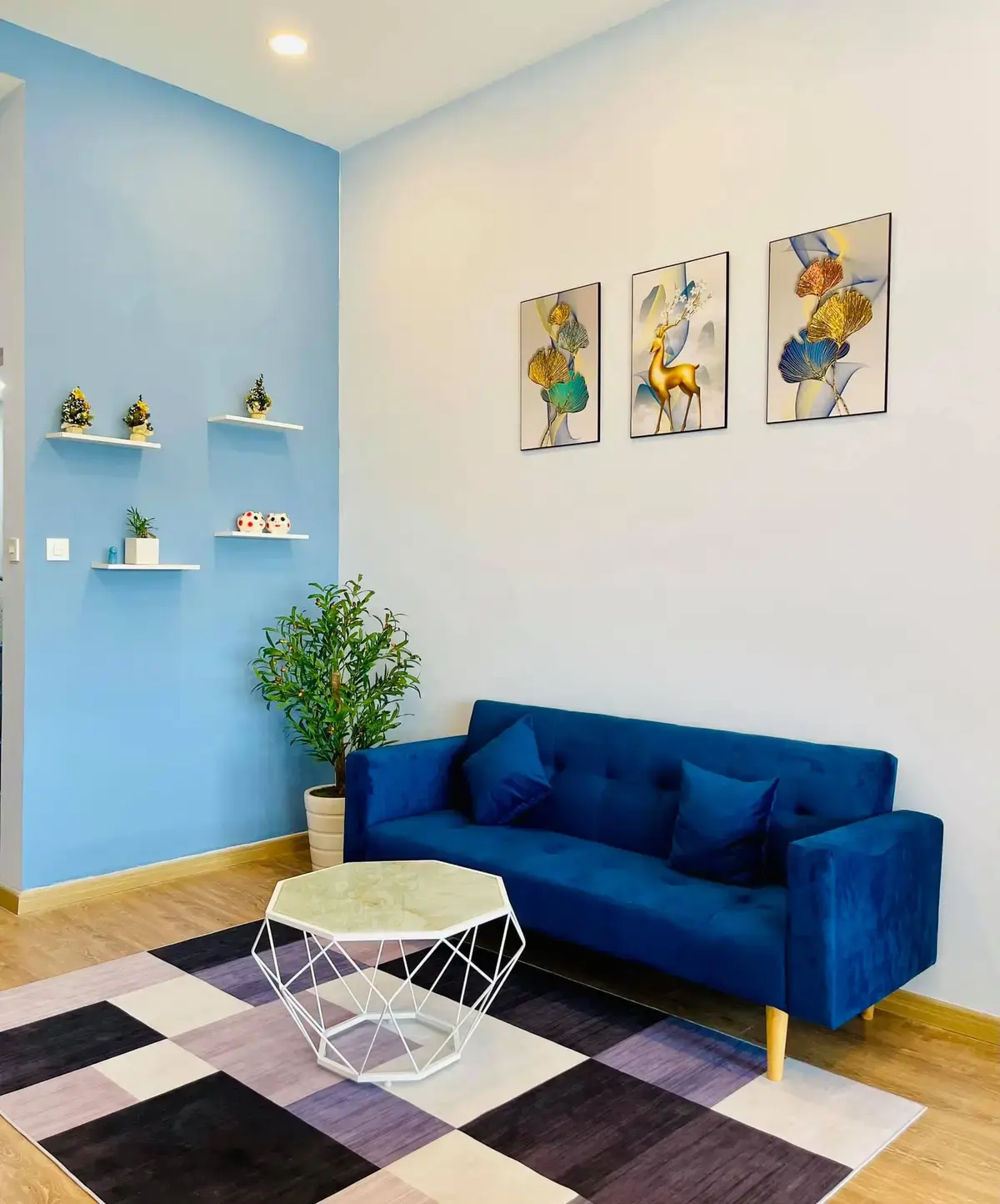 Cho thuê căn hộ Studio Full nội thất đẹp, nhà mới , view thoáng The Sun Avenue