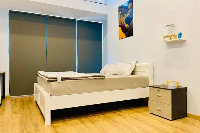 Cho thuê căn hộ Studio Full nội thất đẹp, nhà mới , view thoáng The Sun Avenue