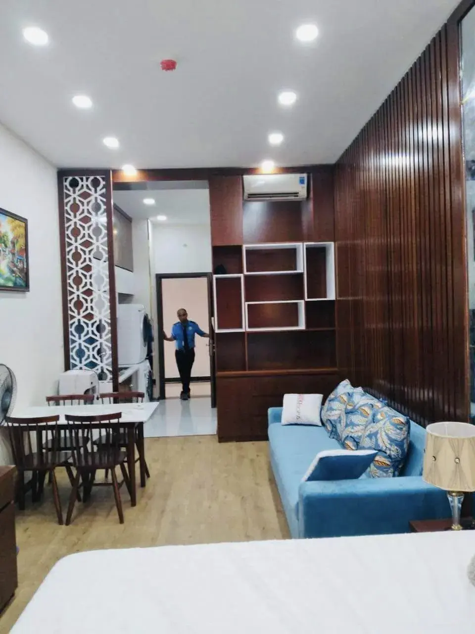 Cho thuê Căn hộ Studio Full nội thất đẹp nhà tone xẹt tone The Sun Avenue Quận 2