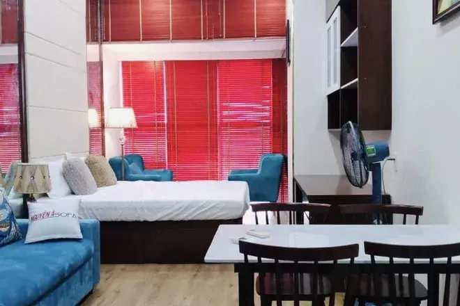 Cho thuê Căn hộ Studio Full nội thất đẹp nhà tone xẹt tone The Sun Avenue Quận 2