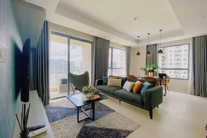 Cho thuê căn hộ Đảo Kim Cương 2PN nội thất cao cấp, vị trí đắc địa Quận 2