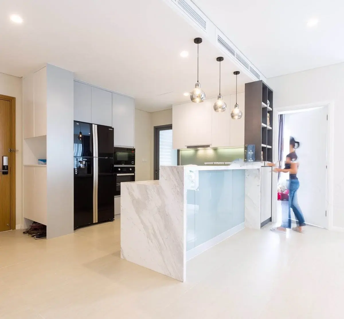 Cho thuê 3PN Đảo Kim cương Full nội thất đẹp, nhà đầy đủ tiện nghi Quận 2