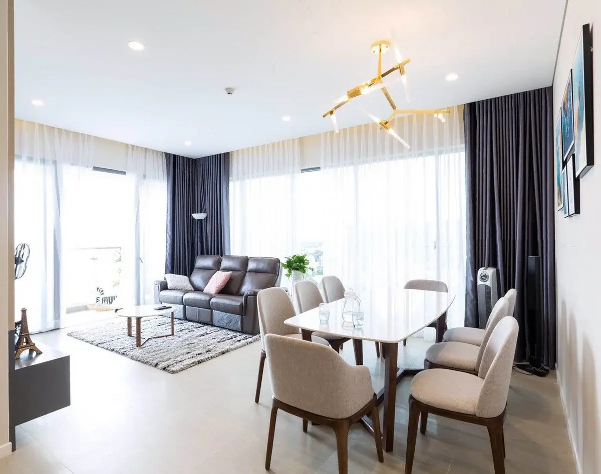 Cho thuê 3PN Đảo Kim cương Full nội thất đẹp, nhà đầy đủ tiện nghi Quận 2