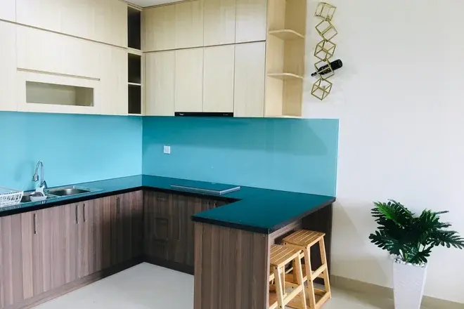 Căn hộ 2pn cho thuê full nội thất giá ưu đãi chỉ 15,5 triệu view thoáng The Sun Avenue