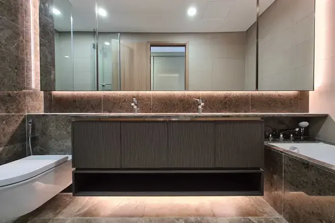 3PN cho thuê nội thất cơ bản The River Thủ Thiêm giá rẻ, nhà mới Quận 2