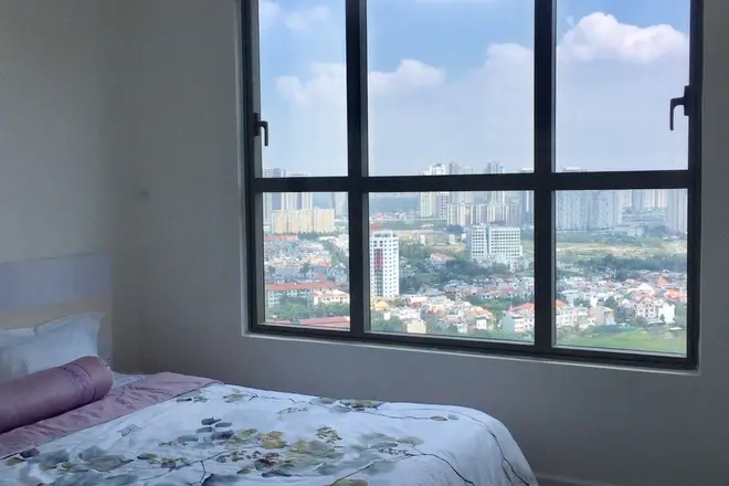 Bán 3pn The Sun Avenue giá 6 tỷ thiết kế full nội thất tầng cao