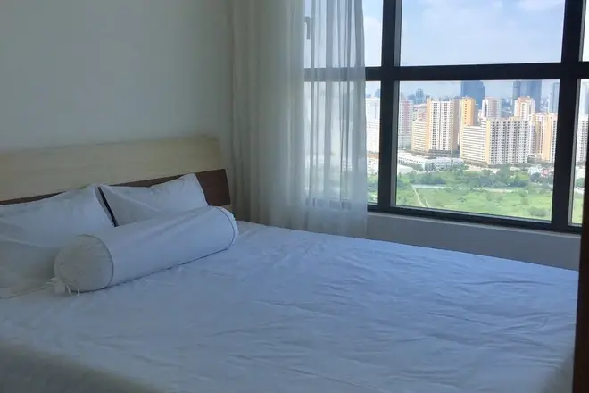 Bán 3pn The Sun Avenue giá 6 tỷ thiết kế full nội thất tầng cao