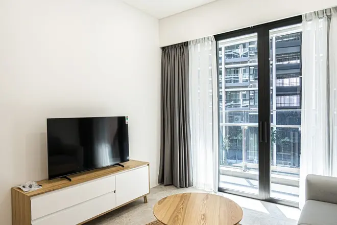 Cho thuê căn hộ 1PN Full nội thất đẹp, nhà mới Tháp Thames The River Thủ Thiêm