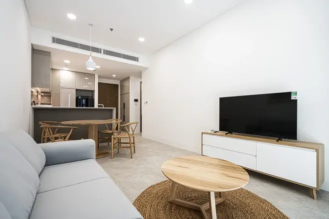 Cho thuê căn hộ 1PN Full nội thất đẹp, nhà mới Tháp Thames The River Thủ Thiêm