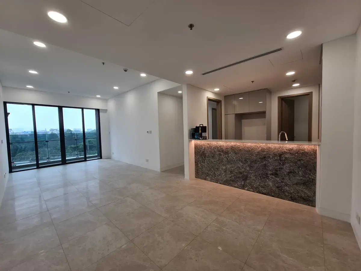 Cho thuê căn hộ 3PN 105m2 Nội Thất Cơ Bản The River Thủ Thiêm Quận 2