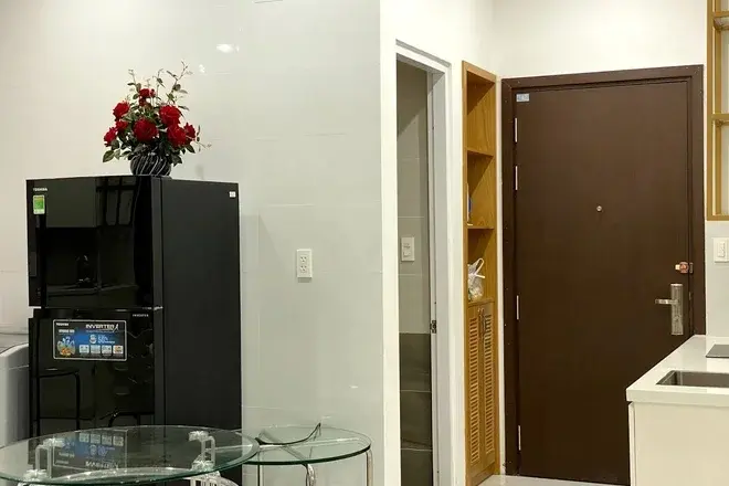 Cho thuê căn hộ Studio giá rẻ, nhà mới, Full nội thất dự án The Sun Avenue