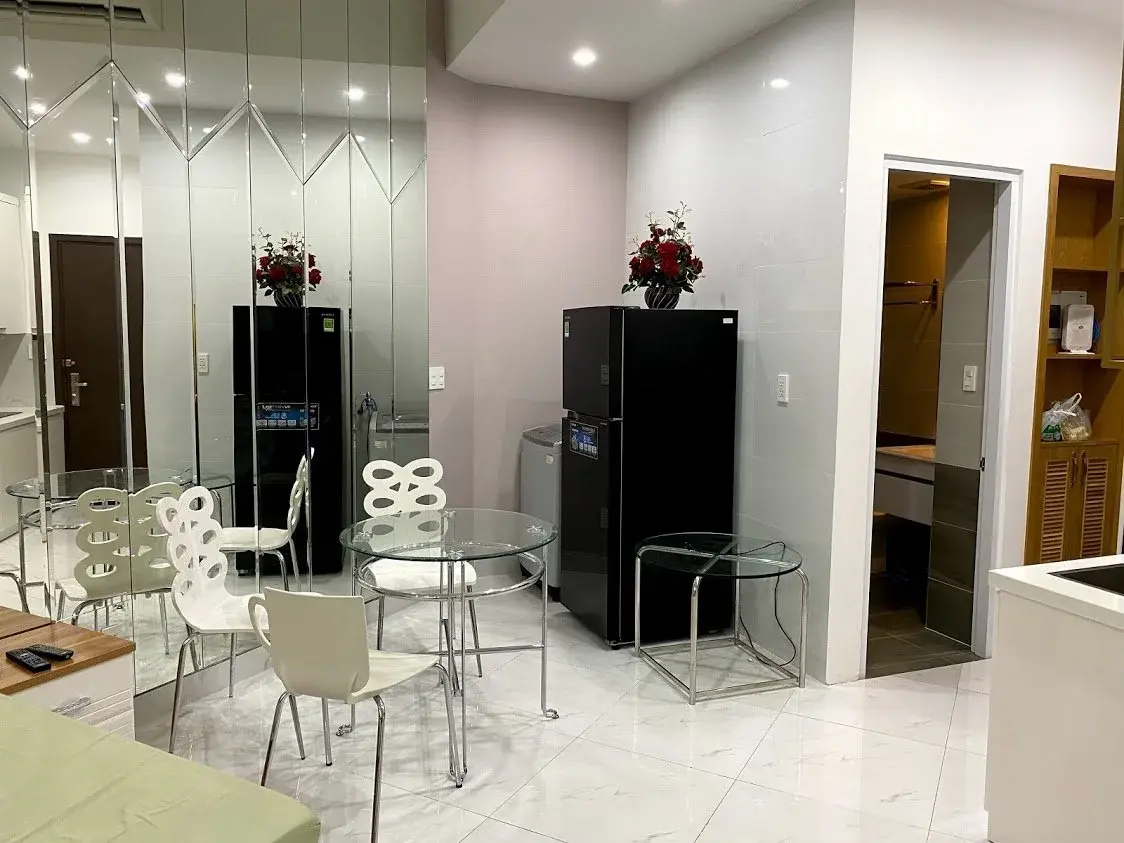 Cho thuê căn hộ Studio giá rẻ, nhà mới, Full nội thất dự án The Sun Avenue