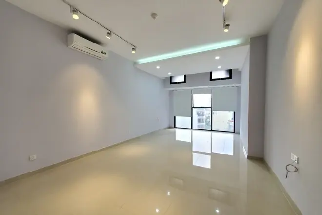 Cho thuê Officetel 48m2 Nội thất cơ bản dạng suốt The Sun Avenue 28 Mai Chí Thọ