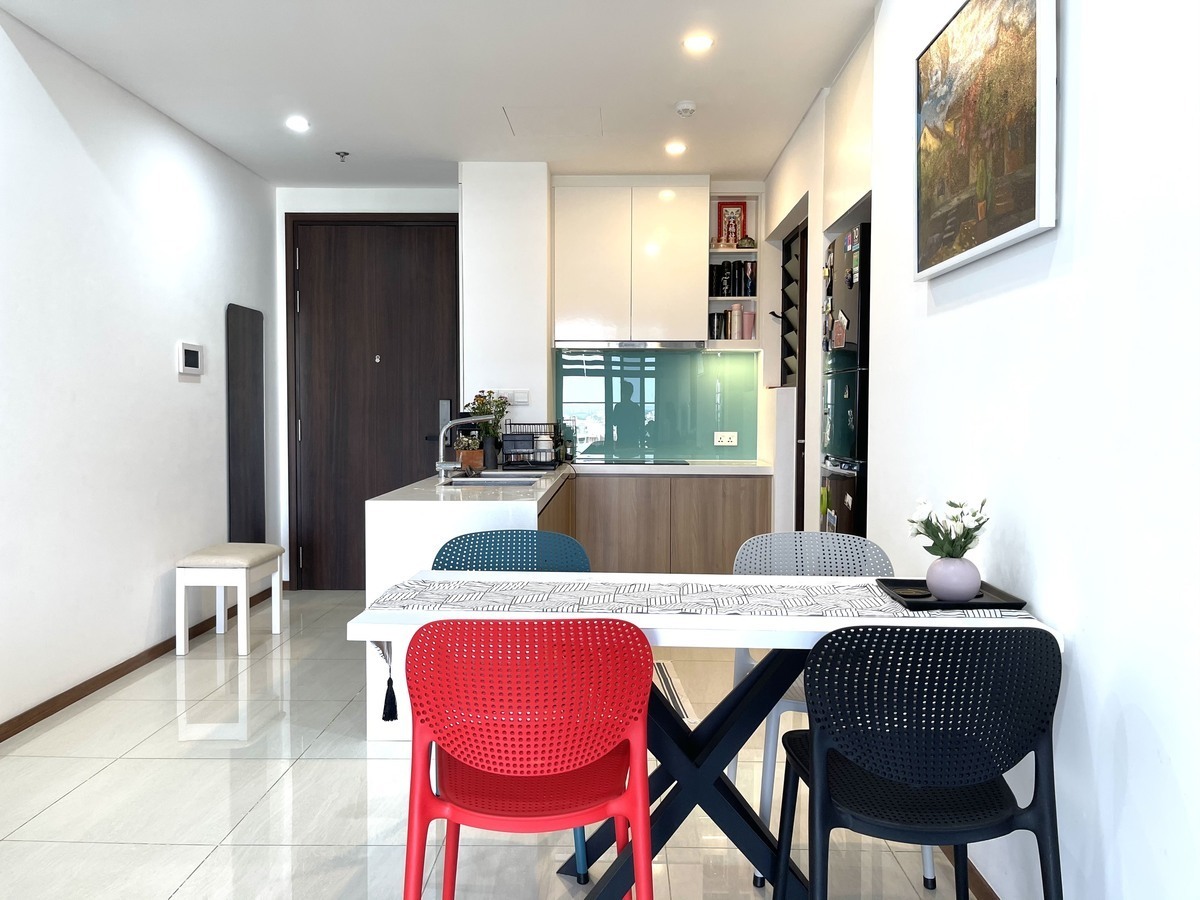 Cho thuê căn hộ 1PN Full nội thất đẹp view sông Sài Gòn Dự án One Verandah