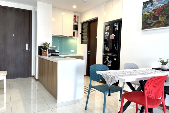 Cho thuê căn hộ 1PN Full nội thất đẹp view sông Sài Gòn Dự án One Verandah