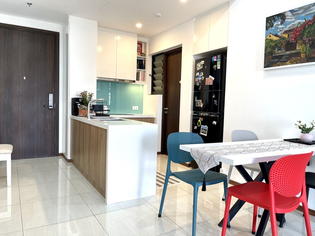 Cho thuê căn hộ 1PN Full nội thất đẹp view sông Sài Gòn Dự án One Verandah