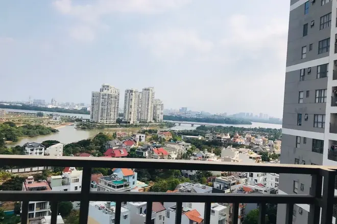 Căn hộ 3PN nội thất cơ bản The Sun Avenue cho thuê giá rẻ Quận 2