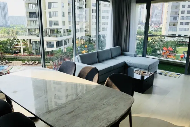 Bán căn hộ 3PN Full nội thất giá siêu tốt chỉ 11 tỷ 117m2 Đảo Kim Cương Quận 2