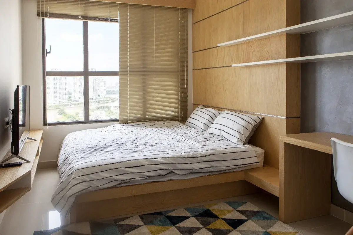 Cho thuê căn hộ The Sun Avenue giá 15 triệu thiết kế 1 phòng ngủ 51m2