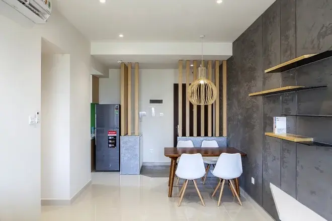 Cho thuê căn hộ The Sun Avenue giá 15 triệu thiết kế 1 phòng ngủ 51m2