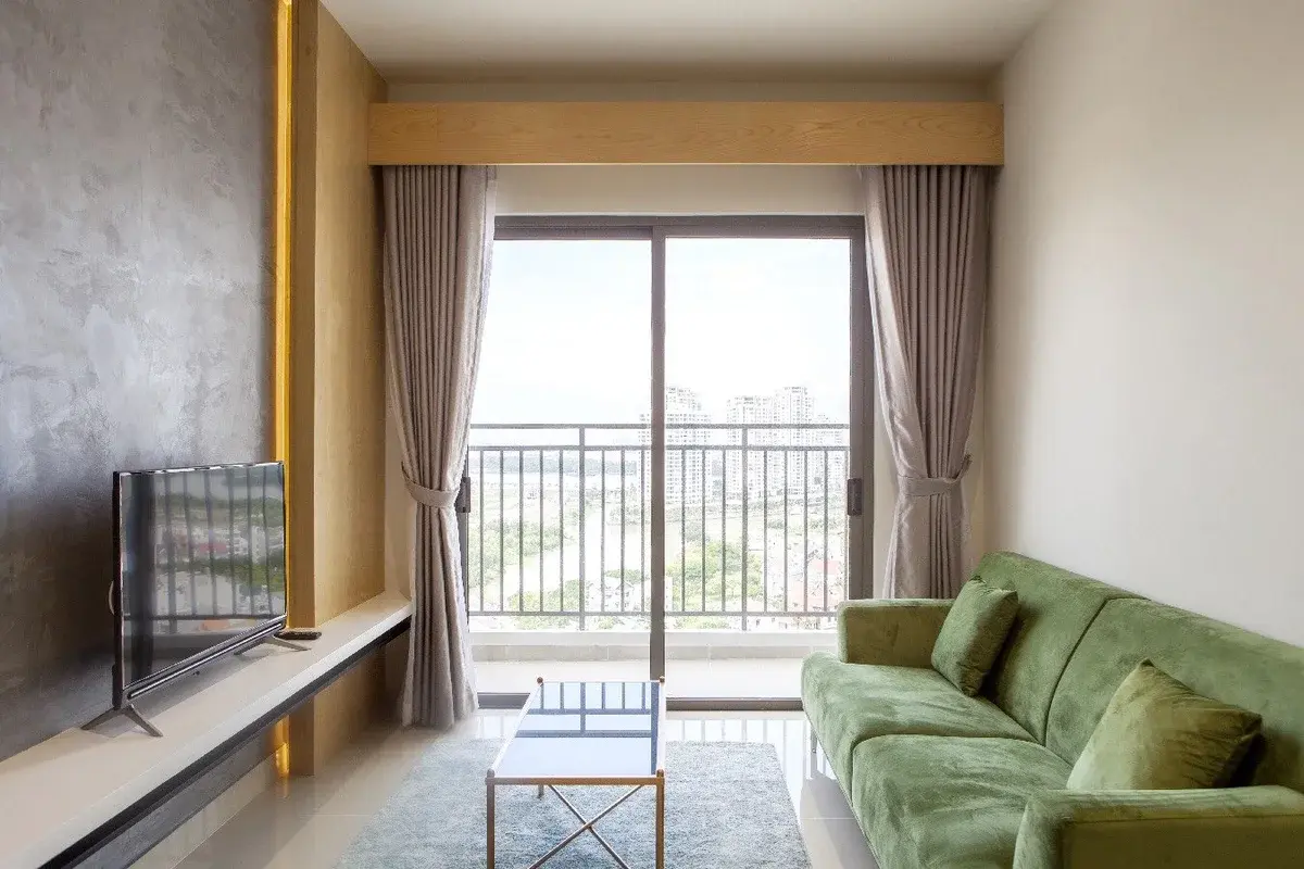 Cho thuê căn hộ The Sun Avenue giá 15 triệu thiết kế 1 phòng ngủ 51m2