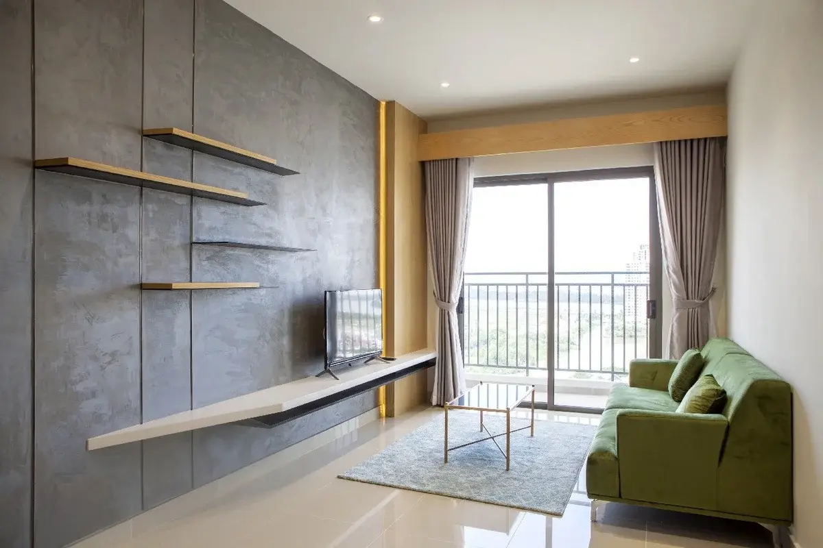 Cho thuê căn hộ The Sun Avenue giá 15 triệu thiết kế 1 phòng ngủ 51m2