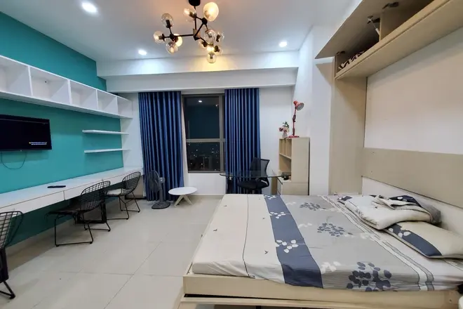 Cho thuê căn 1 phòng ngủ 10 triệu diện tích 31m2 nội thất full đồ