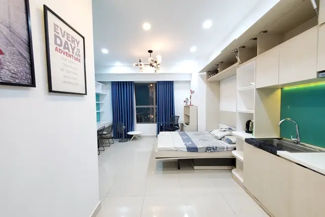 Cho thuê căn 1 phòng ngủ 10 triệu diện tích 31m2 nội thất full đồ