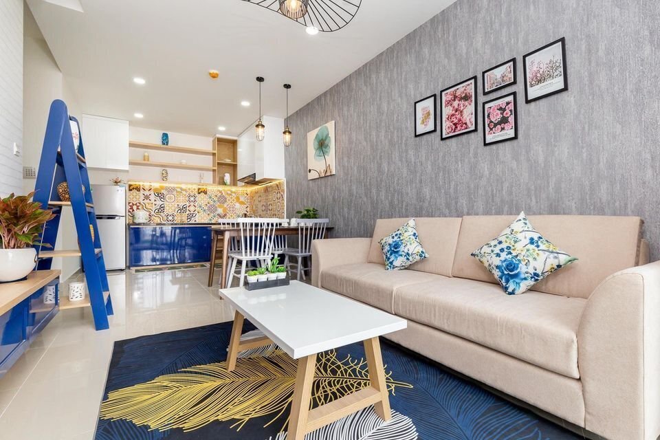 Cho thuê 2pn The Sun Avenue giá 16 triệu 75m2 nhà đẹp xuất sắc