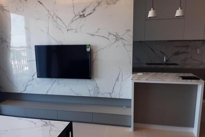 Cho thuê căn hộ 3PN 109m2 Tháp trung tâm view trực diện sông Sài Gòn Quận 2