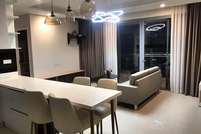 Thuê ngay căn hộ 2pn Đảo Kim Cương giá 1000$ 87m2 tầng thoáng