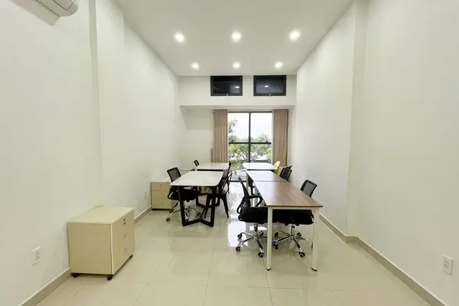 Cho thuê Officetel Văn Phòng 37m2 giá 10 triệu full bàn ghế The Sun Avenue