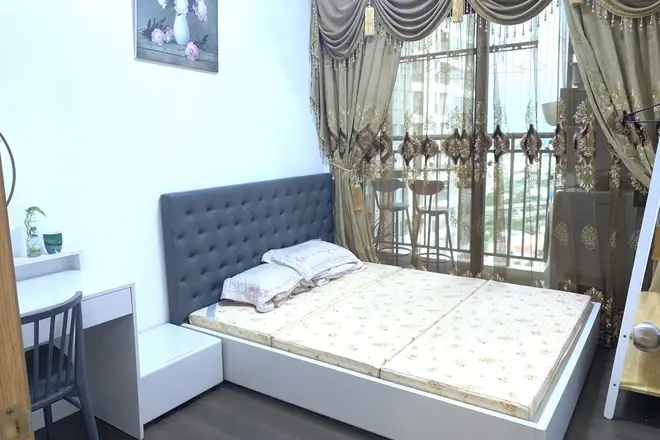 Căn hộ 2pn The Sun Avenue cho thuê full nội thất 16 triệu view tầng cao mát mẻ