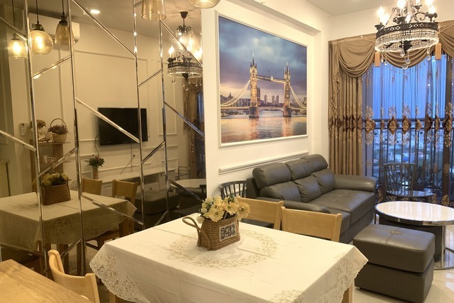 The Sun Avenue cho thuê 2PN giá 16 triệu nội thất đầy đủ View sông mát