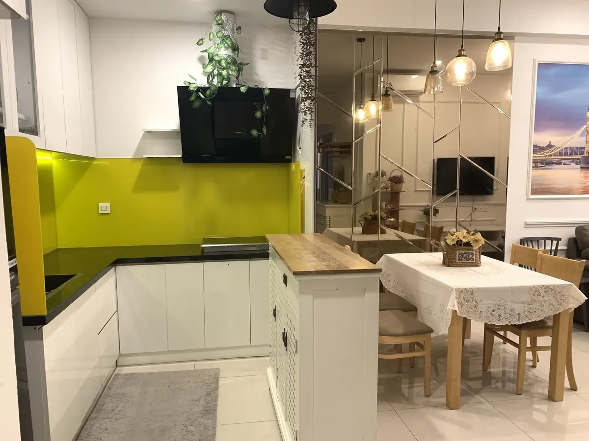 Căn hộ 2pn The Sun Avenue cho thuê full nội thất 16 triệu view tầng cao mát mẻ