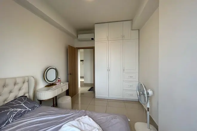 Cho thuê 1pn The Sun Avenue giá 15 triệu nội thất đẹp tone sáng sang trọng