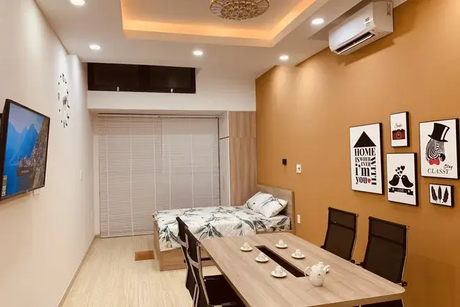 Cho thuê studio full nội thất 35m2 giá thuê 11 triệu/ tháng tháp trung tâm