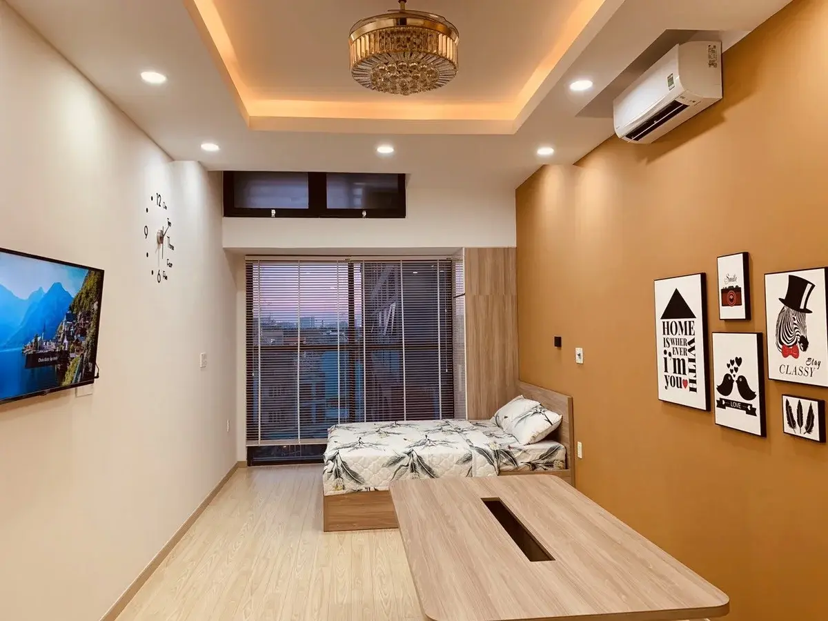 Cho thuê studio full nội thất 35m2 giá thuê 11 triệu/ tháng tháp trung tâm