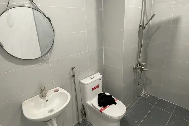 Văn phòng The Sun Avenue 37m2 cho thuê giá 9,5 triệu có ban công mát mẻ