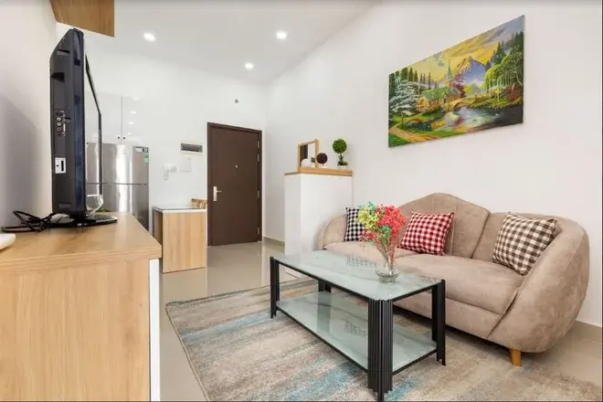 Bán studio full nội thất 2,4 tỷ 43m2 nhà thiết kế trẻ trung đẹp mắt